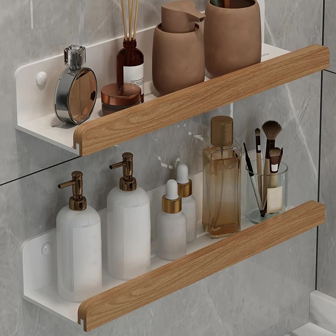 Opslagrek - RustiRack - Muurbevestigd - Douche Organizer