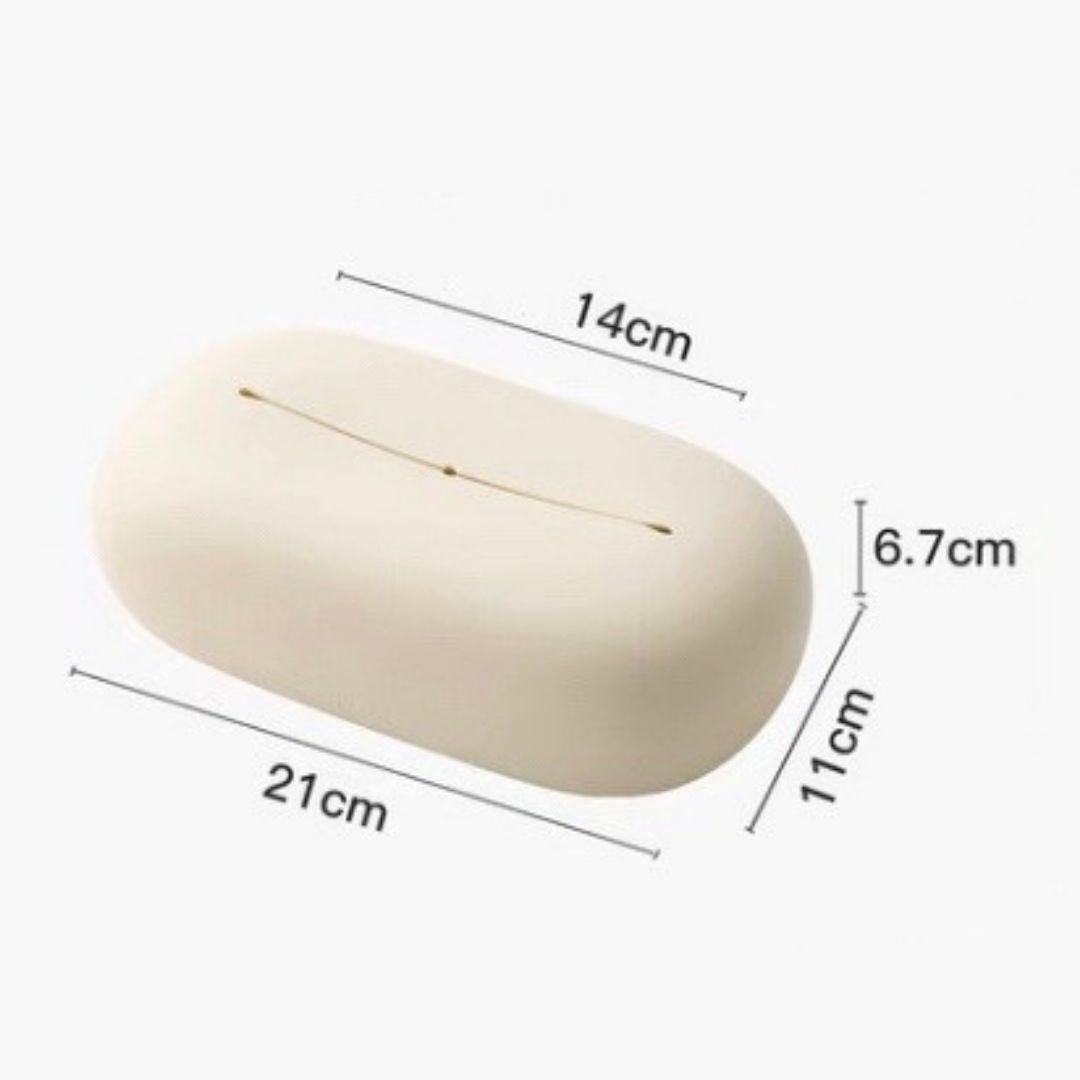 Tissue Box Houder - SoftBox - Siliconen Materiaal - Waterdichte Design