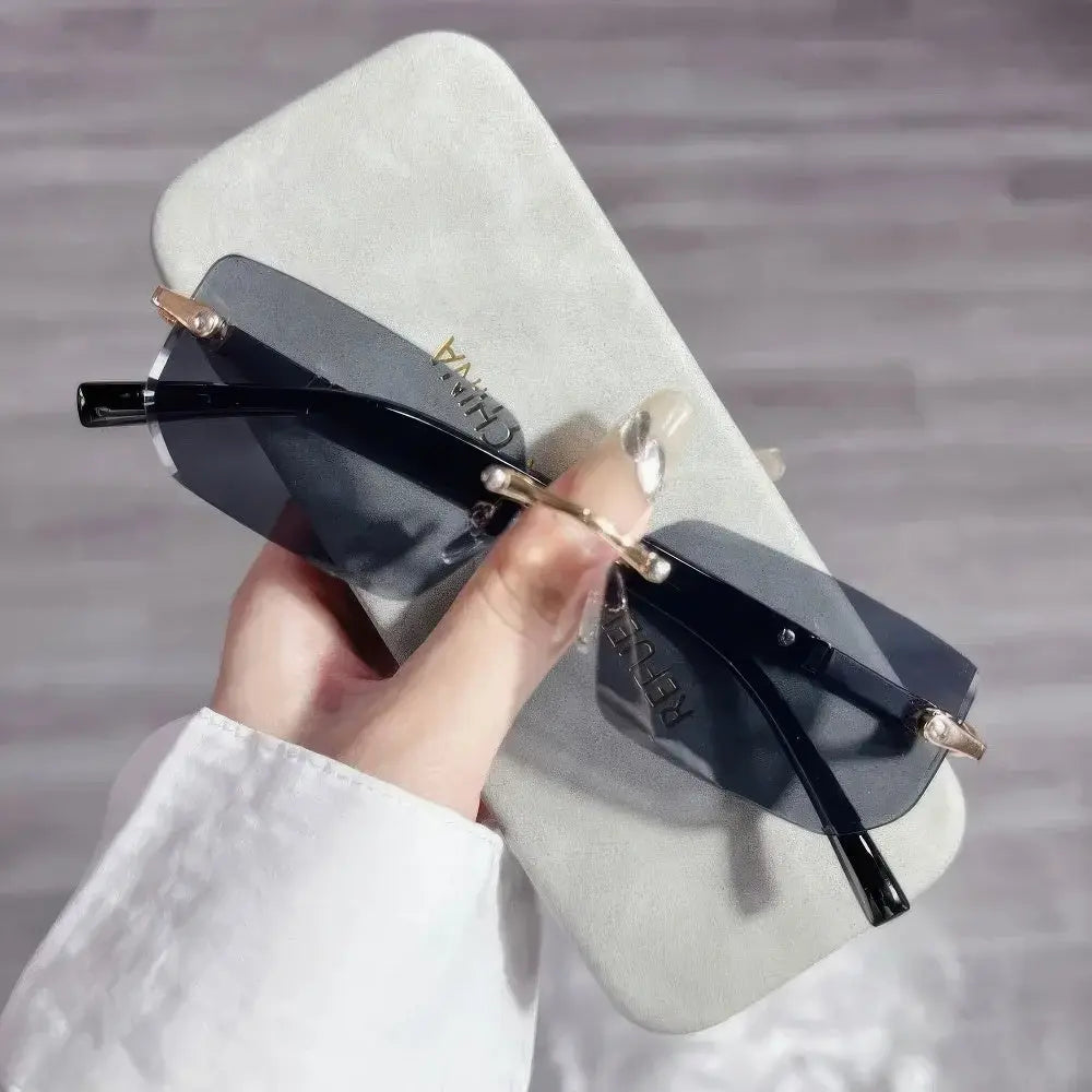 Zonnebril - ClearStyle - Randloos Ontwerp - UV400 Bescherming