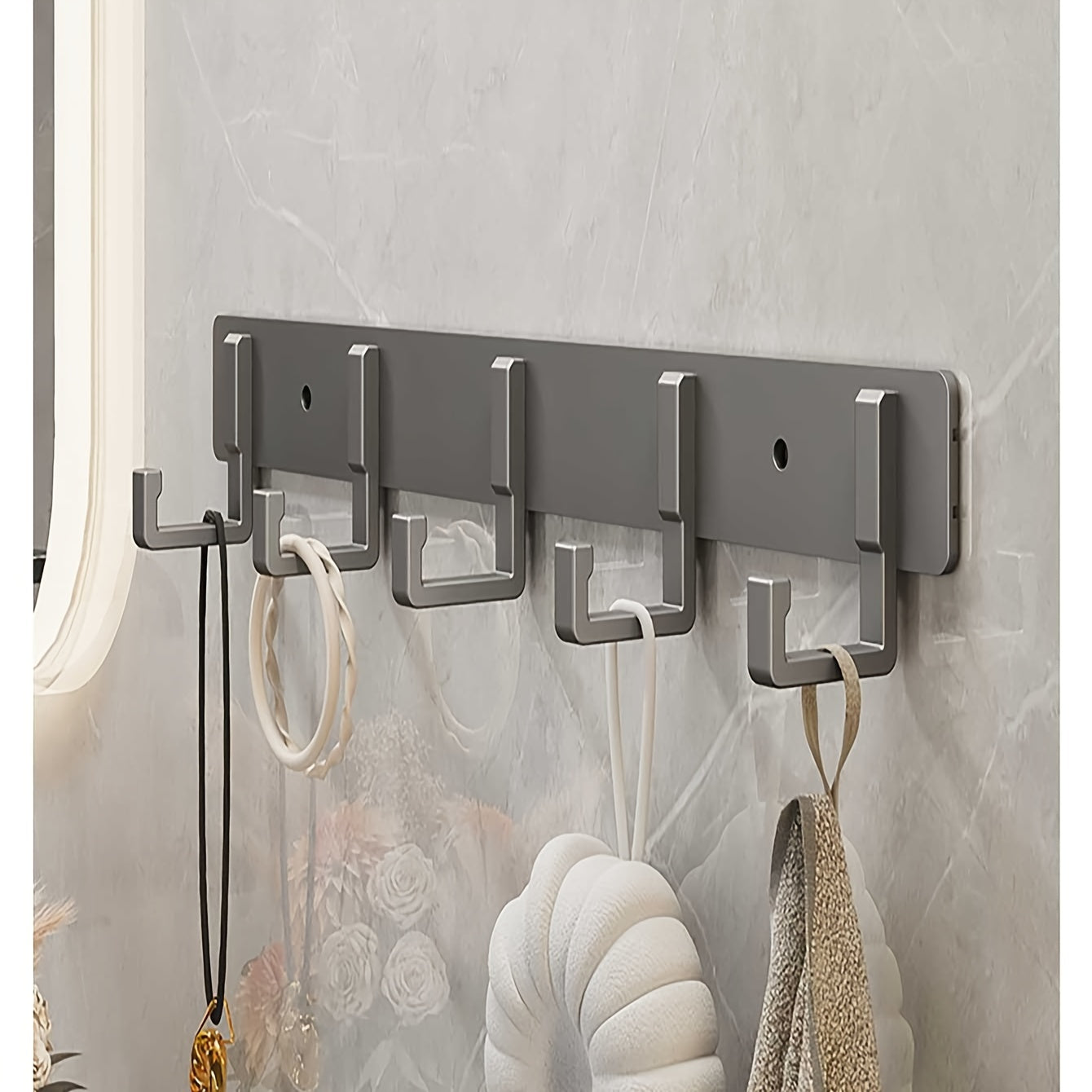 Kapstok - Wandmontage - Aluminium Design - Moderne Stijl