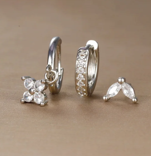 Oorbellen Set - EleganceGem - Verfijnd Design - Stijlvol Accessoire