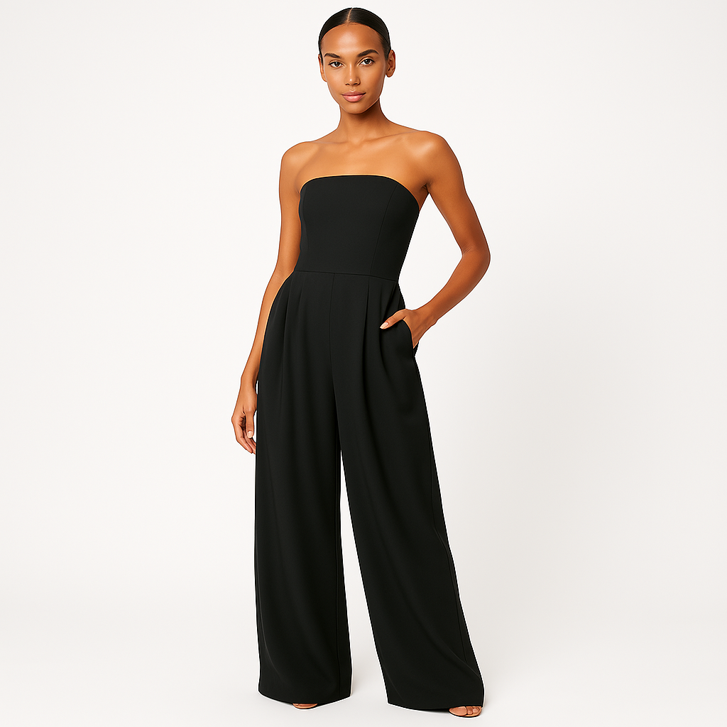 Jumpsuit - LuxeFit - Strapless Design - Ingebouwd Korset