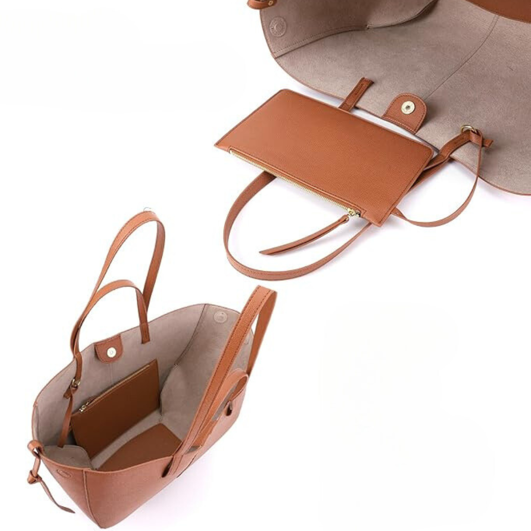 Leren Tas - LuxeCarry - Chique Design - Elegante Stijl