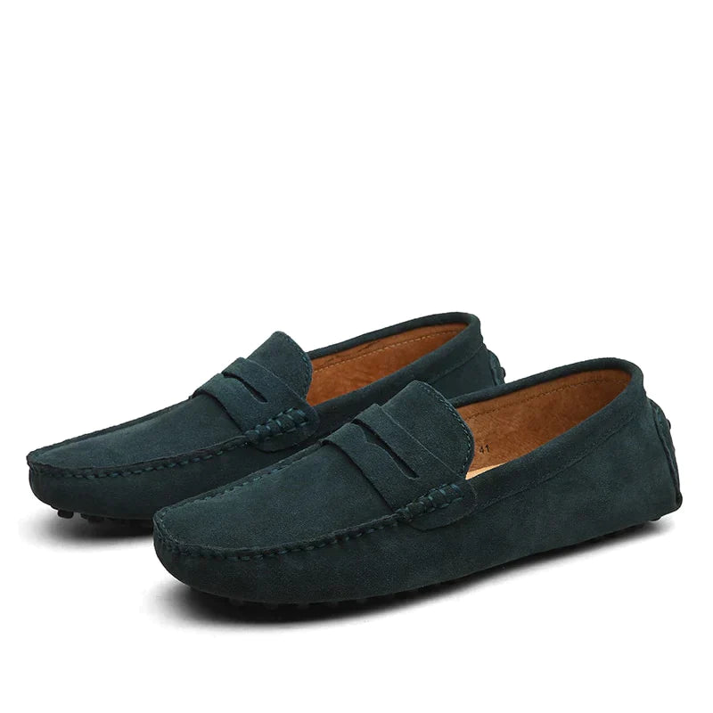 Casual Schoenen - ModeFlex - Handgemaakte Suède - Comfortabele Loafers