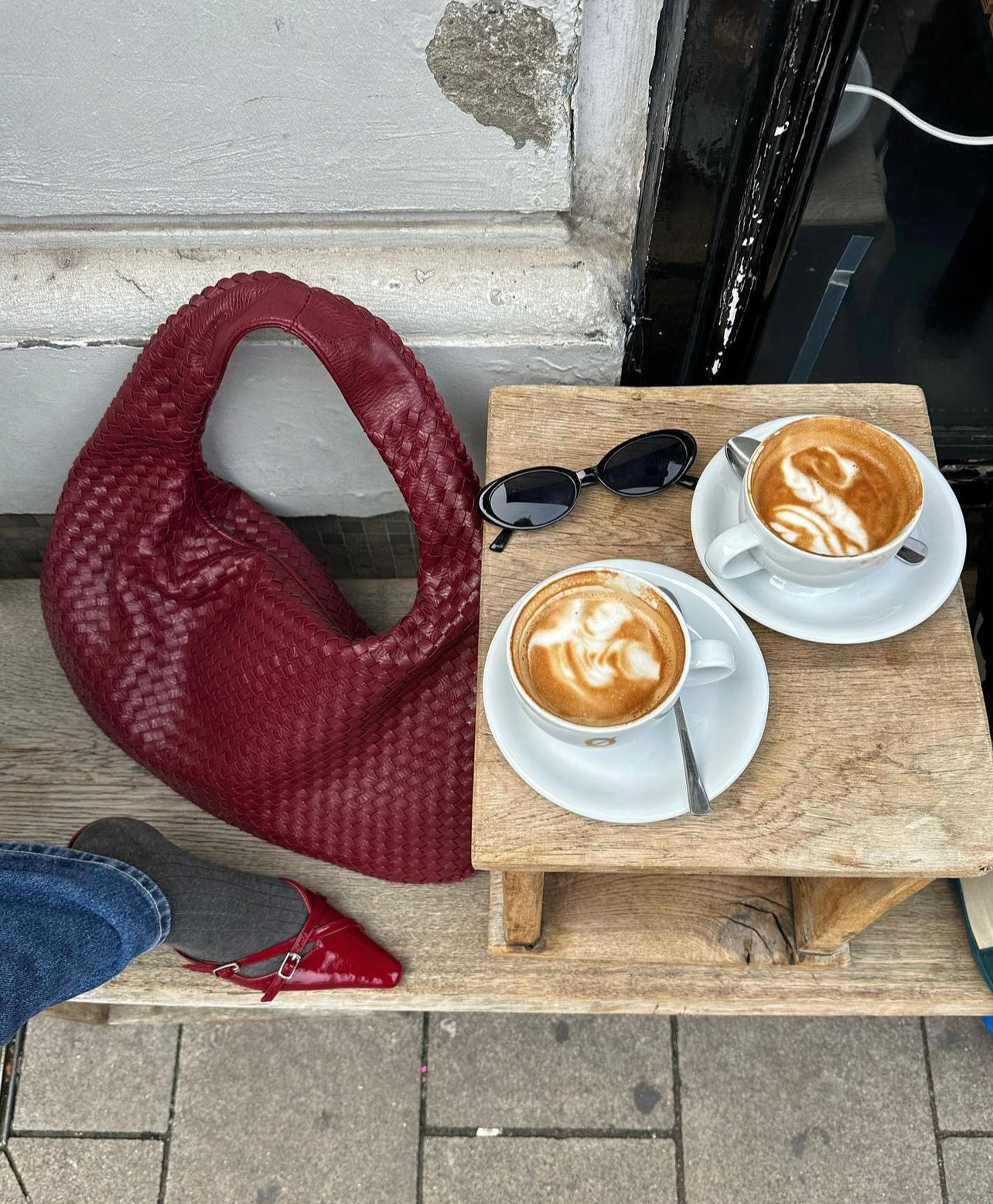 Leren Tas - IslaBraide - Gevlochten Detail - Stijlvolle Hobo