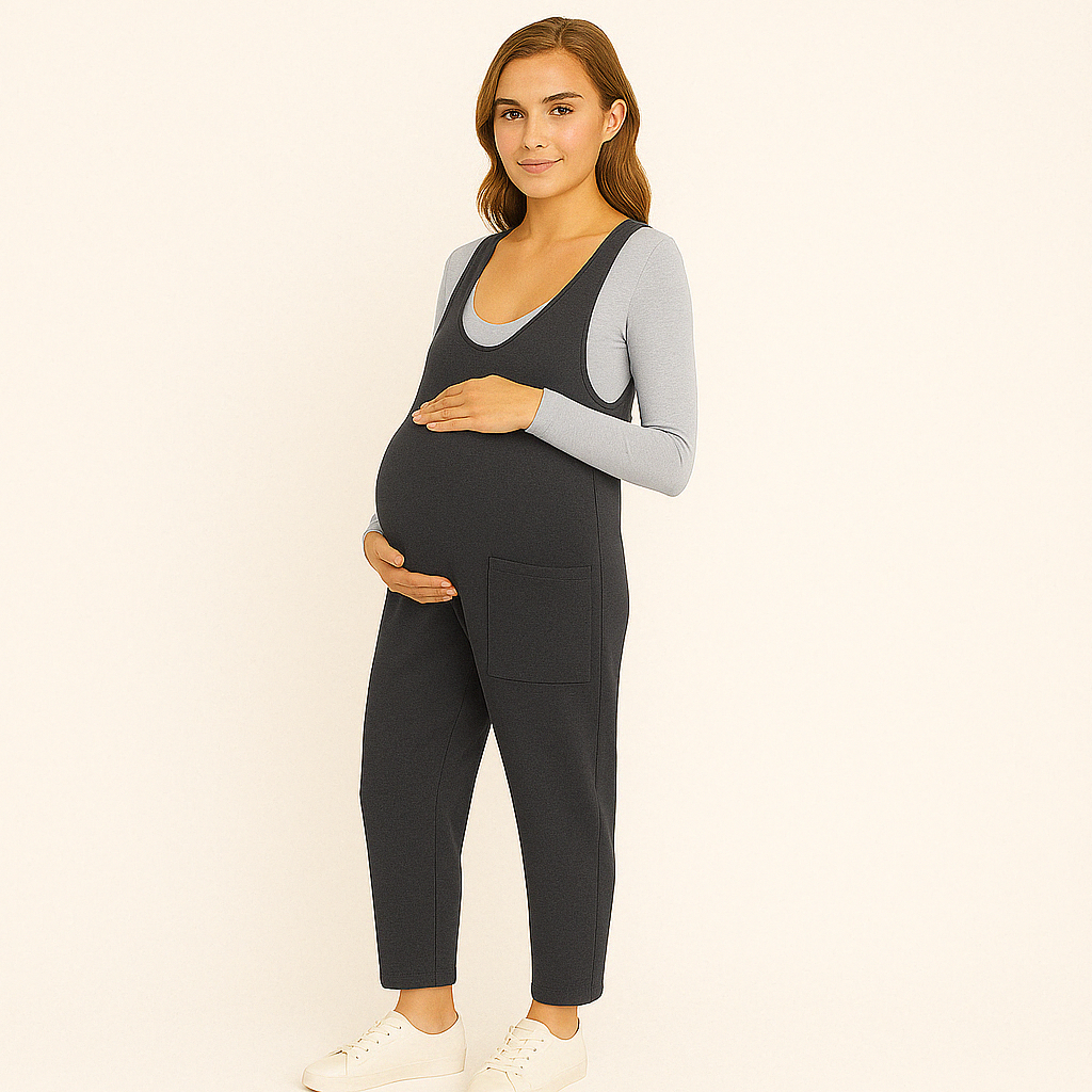 Jumpsuit - MaternityFit - Comfortabele Pasvorm - Katoenmix