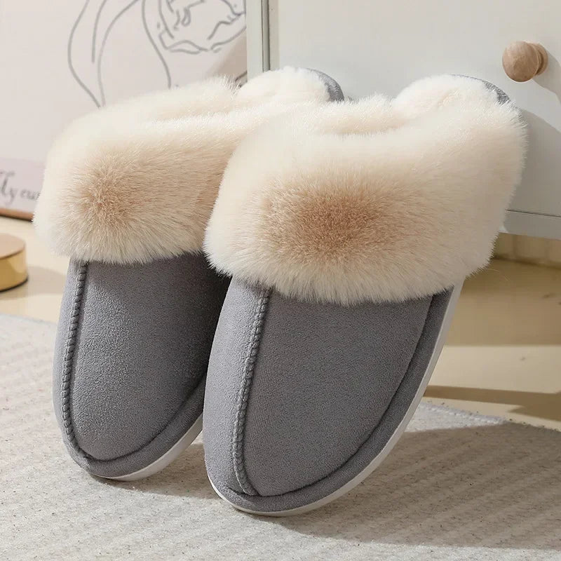 Verwarmde Pantoffels - CozyFeet - Pluche Bont - Antislip Binnencomfort