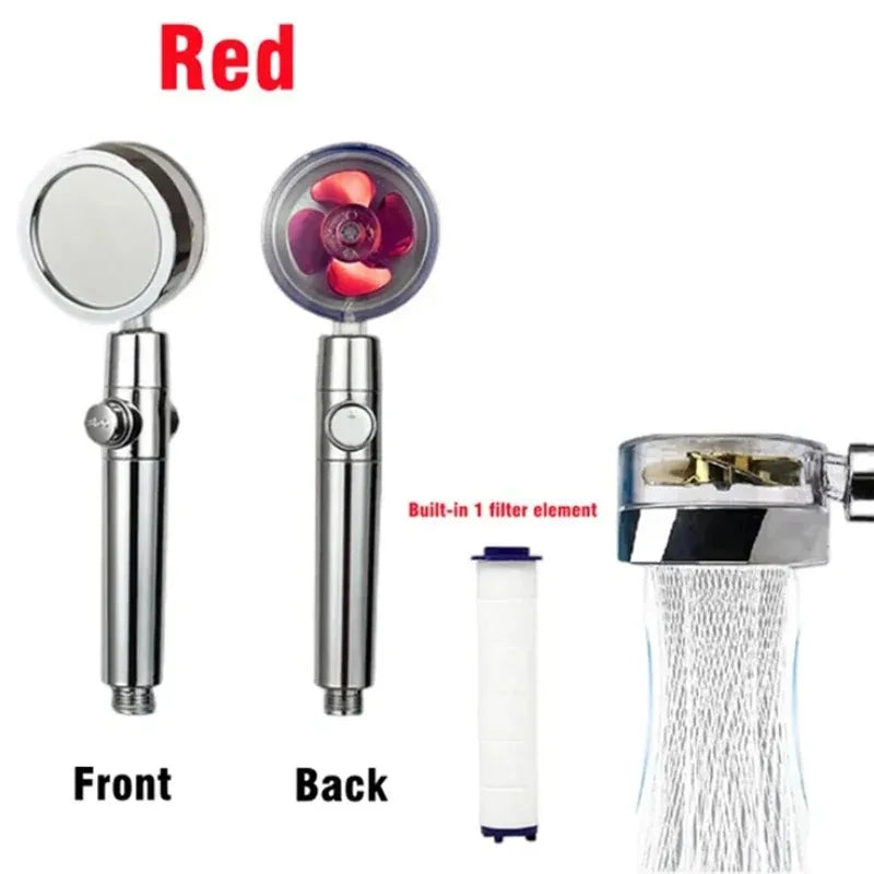 TurboFan Douchekop - AquaMax - 360° Draaibaar - Hoge Druk Waterbesparing