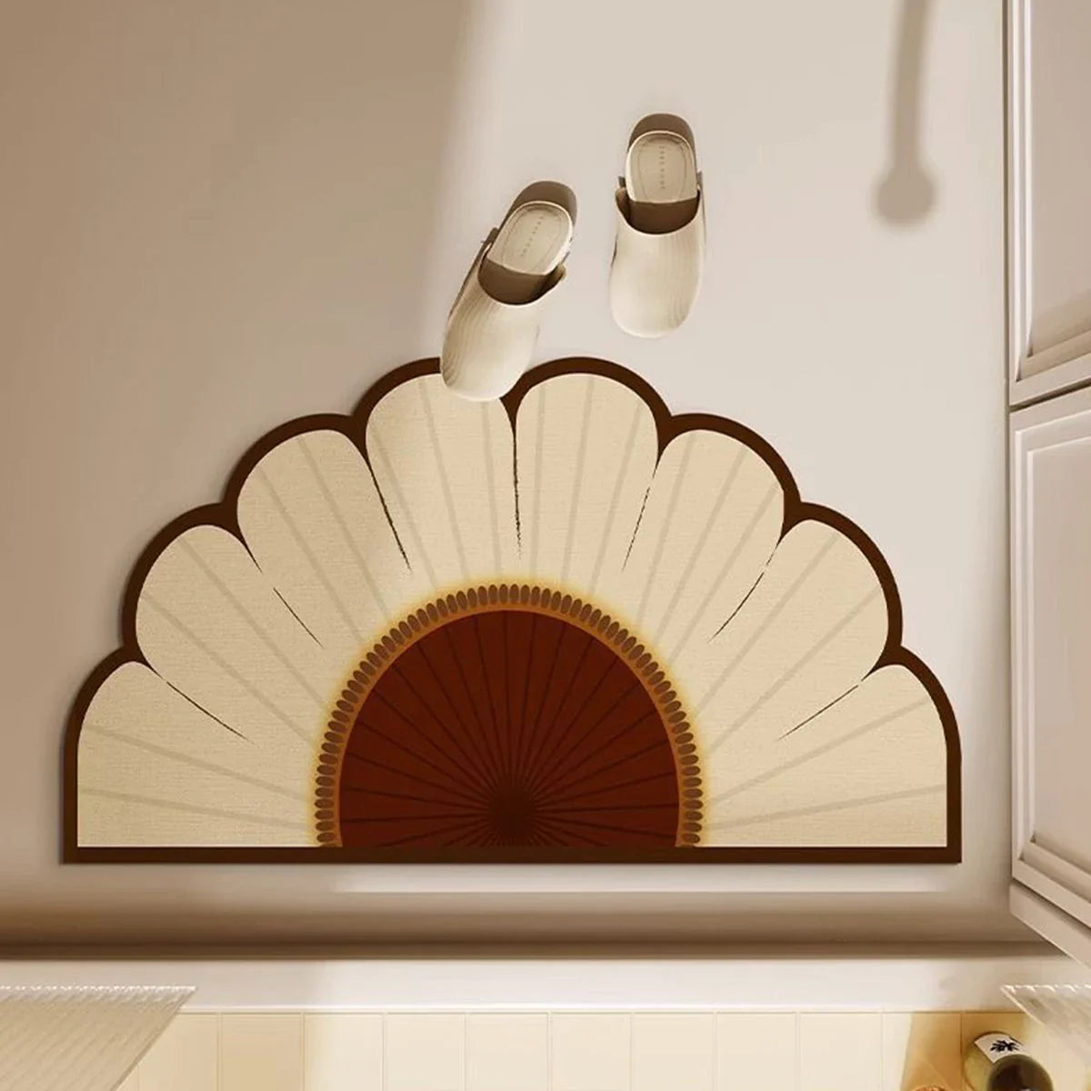 Deurmat - DaisyGrip - Anti-Slip - Waterabsorberend