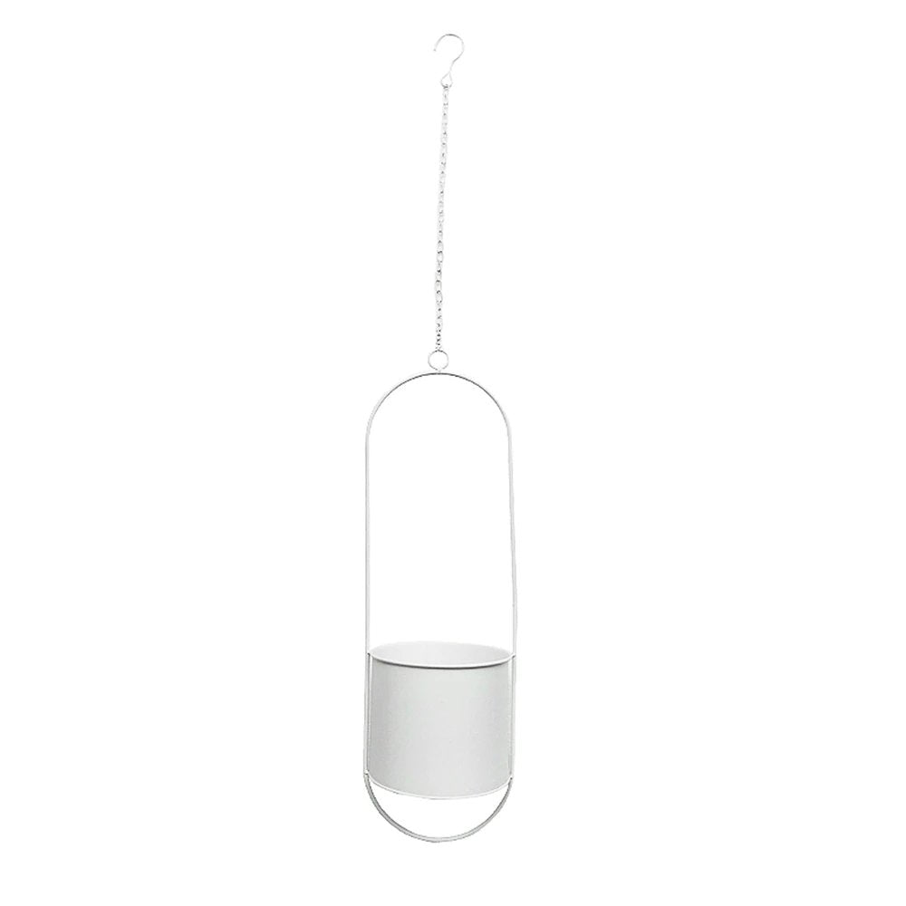 Hangende Bloempot - DecoBloom - Metalen Ketting - Elegante Uitstraling