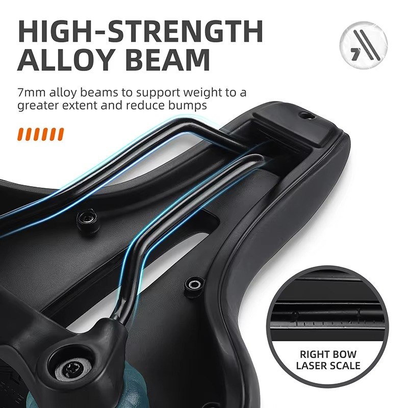 Fietszadel - ComfyRide - Zachte Kussen - Ademend Ontwerp