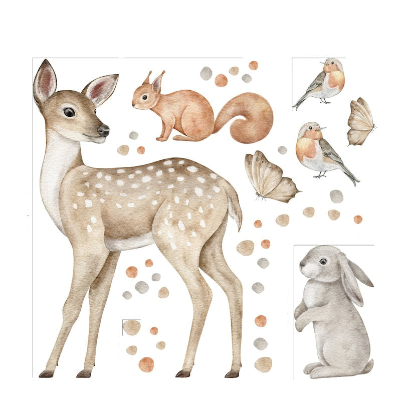 Muurstickers - Dreamify - Magische Dieren - Kinderkamer Decor