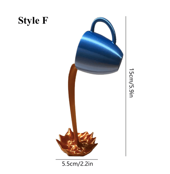 Koffiekop - FloatBrew - Creatief Design - Zwevende Decor