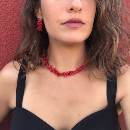 Kristallen Hanger Ketting - Virelle - Gepolijste Edelsteen Bedel - Elegante Dames Sieraden