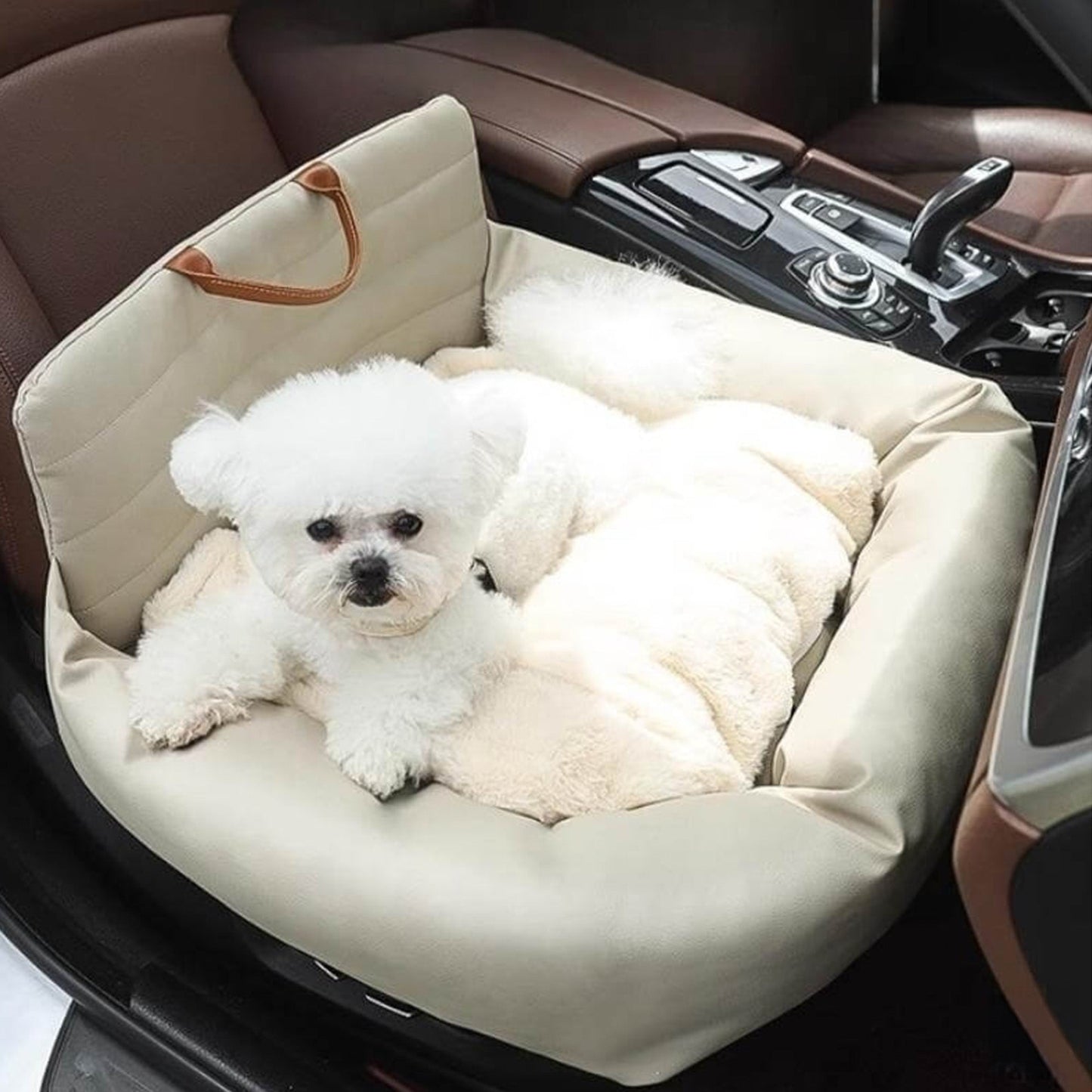 Honden Autostoel Bed - PawNest - Waterdicht Ontwerp - Veiligheidsverhoger