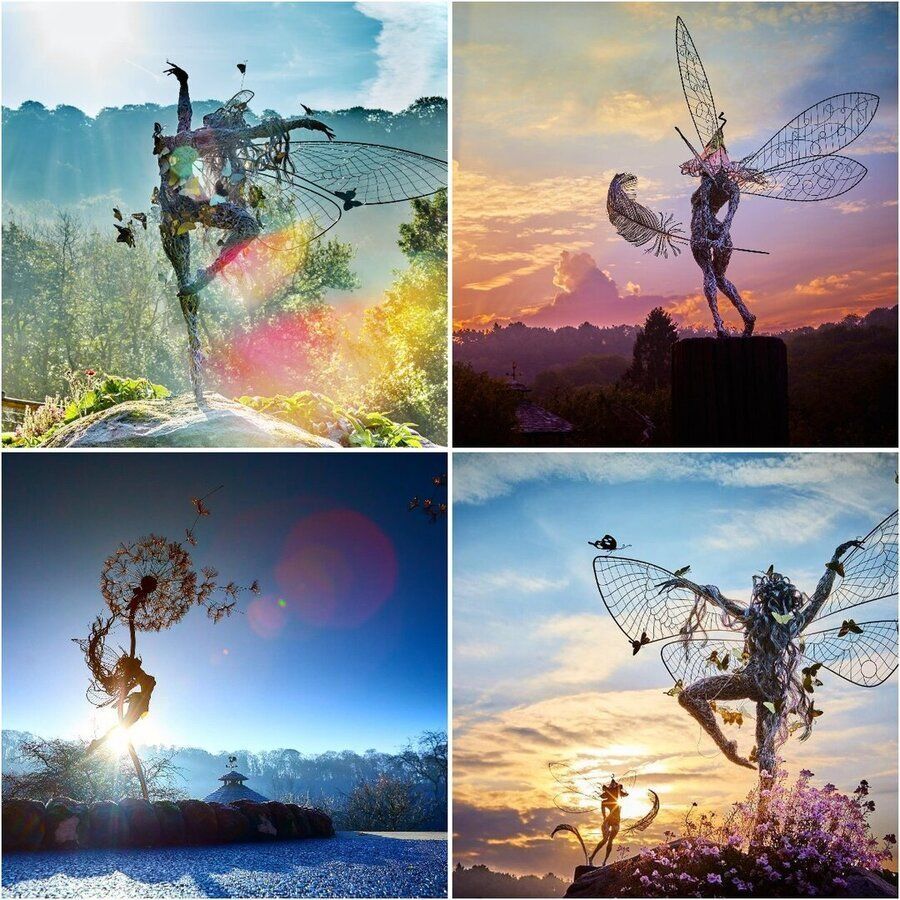 Tuinversieringen - MagicBloom - Feeënfiguren - Betoverende Sfeer