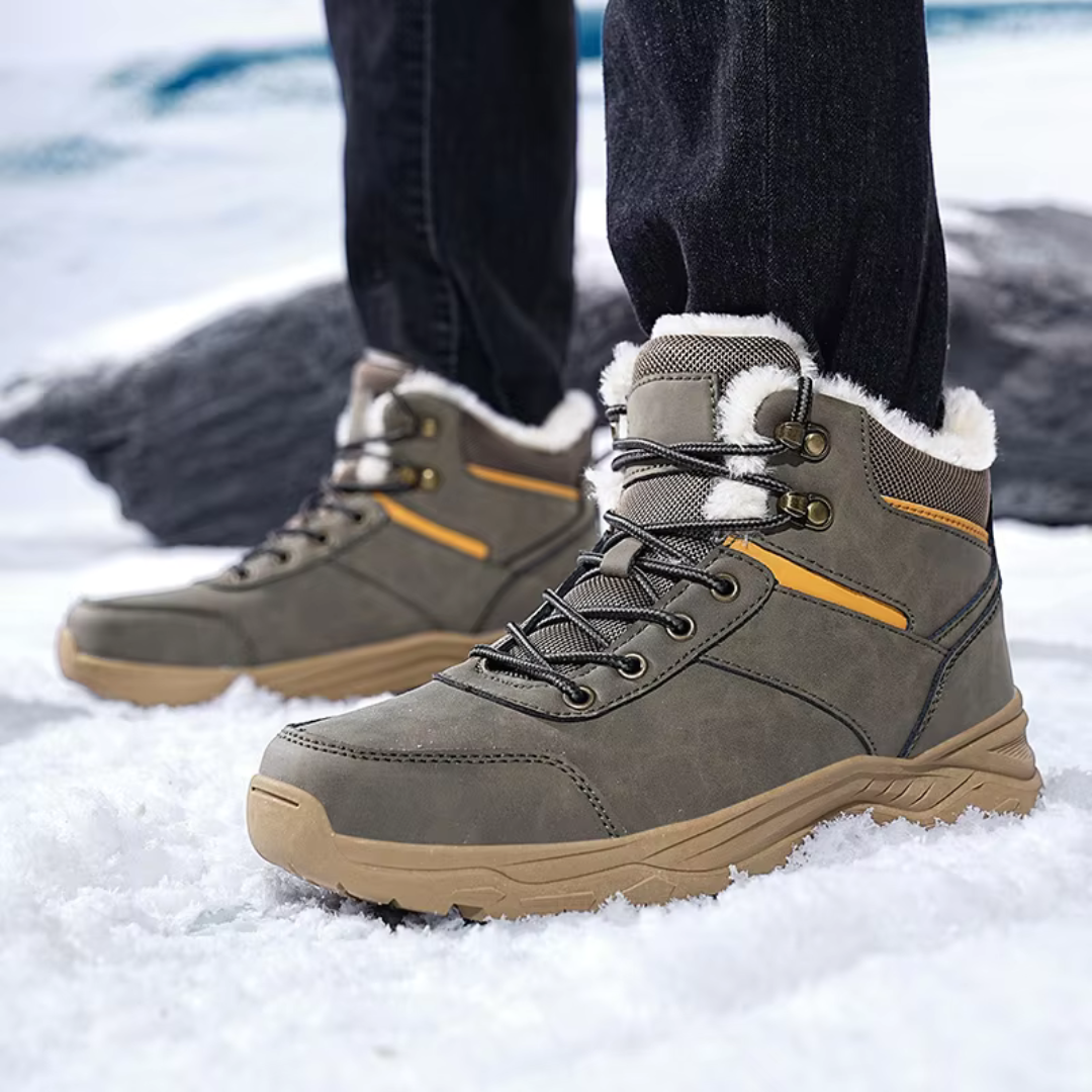 Winter Wandelschoenen - AlpineGuard - Pluche Voering - Waterdichte Bescherming
