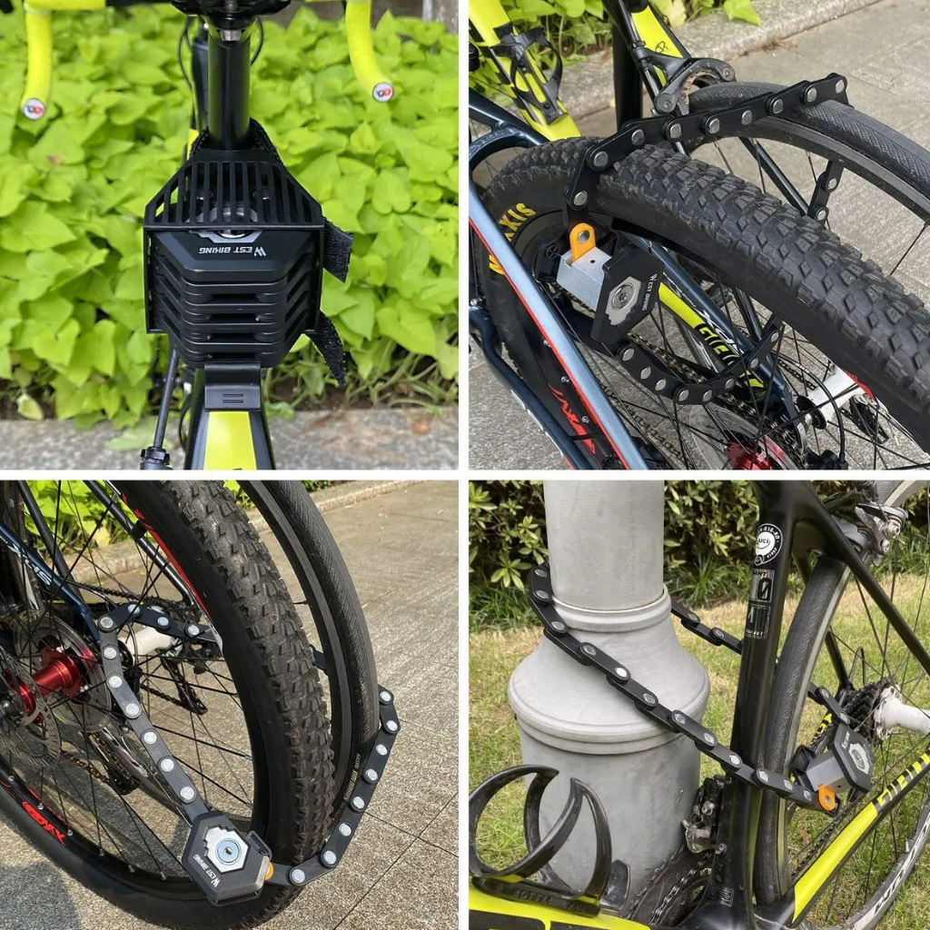 Fietsslot - SecureLock - Opvouwbaar Ontwerp - Diefstalbeveiliging