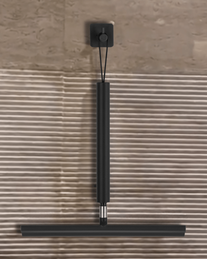 Douchewisser - CleanEase - Uitschuifbare Steel - Streep-Vrij Schoonmaken