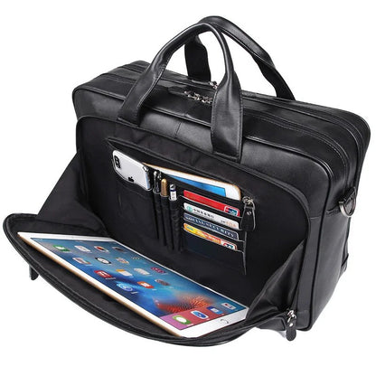 Leren Laptoptas - ProCase - Premium Kwaliteit - Strak Ontwerp