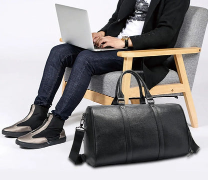 Lederen Carry-On Tas - LuxeBag - Premium Kwaliteit - Stijlvolle Reizen