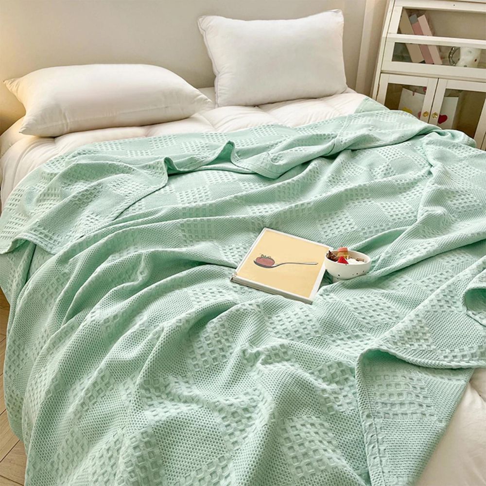 Deken - SoftWeave - Wafelstructuur - Gezellig Comfort