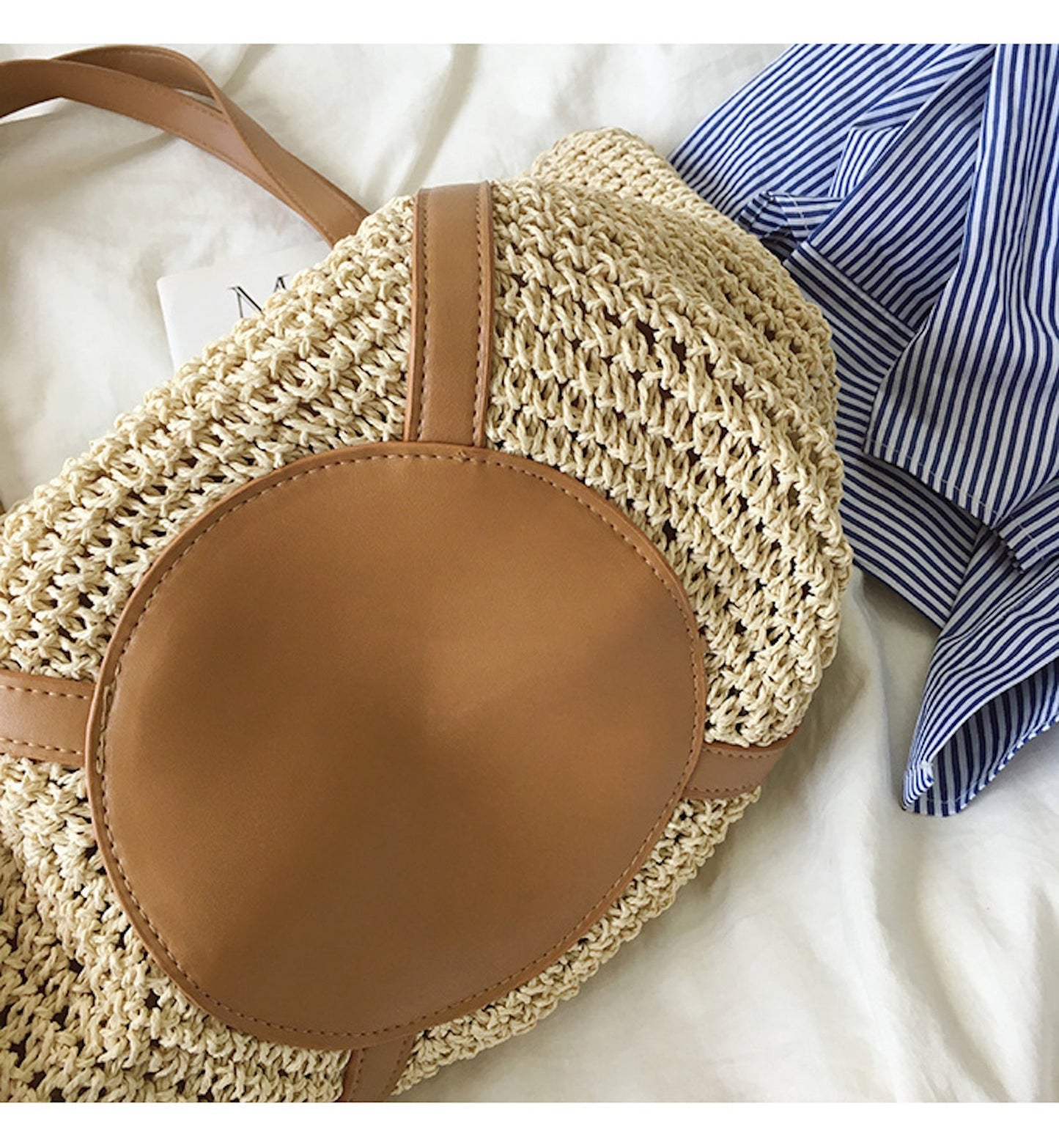 Tasje - BeachEssence - Geweven Riet - Bohemian Stijl