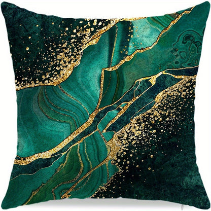 Kussenhoezen - CozyHome - Decoratief Set - Smaragdgroen