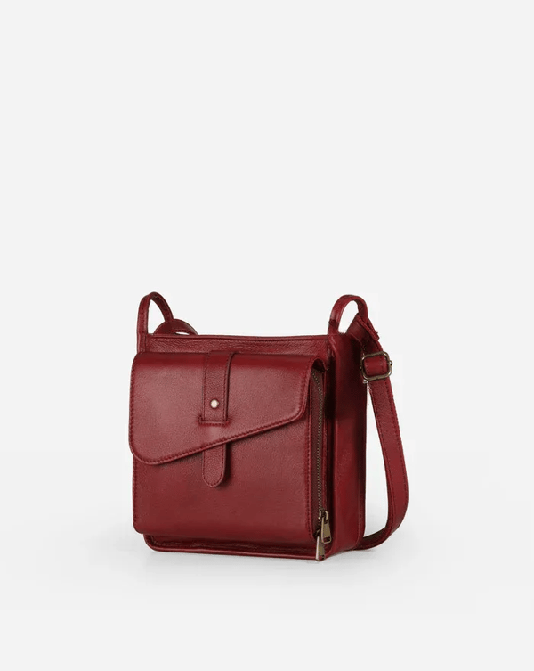 Leren Crossbody Tas - LumaBag - Stijlvol Ontwerp - Verstelbare Band