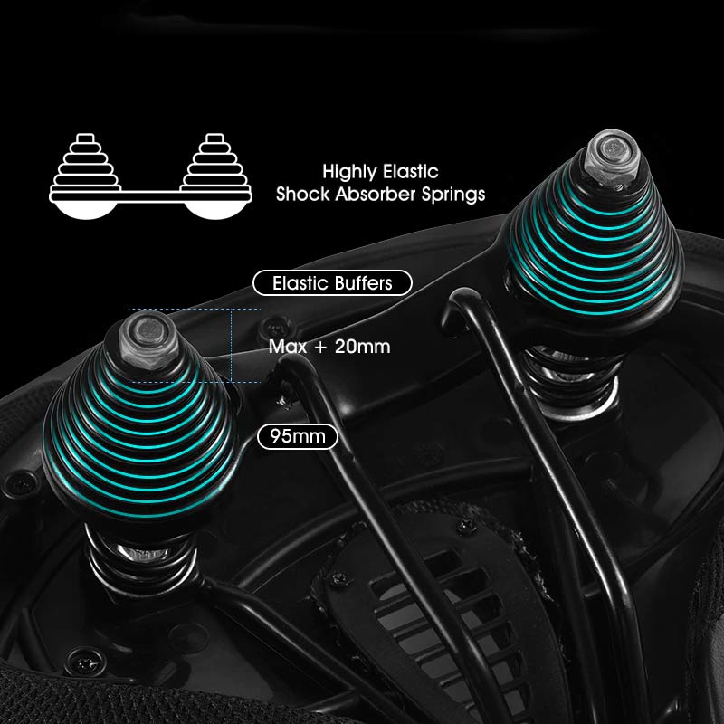 Fietszadel - ComfortRide - Schokabsorberend - Ergonomisch Ontwerp