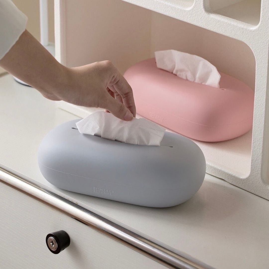 Tissue Box Houder - SoftBox - Siliconen Materiaal - Waterdichte Design