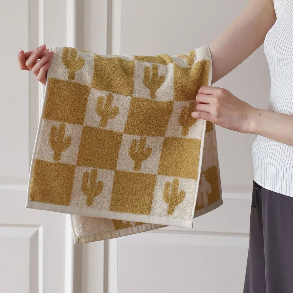 Handdoek Set - PalmCactus - Zacht Stof - Stijlvol Design