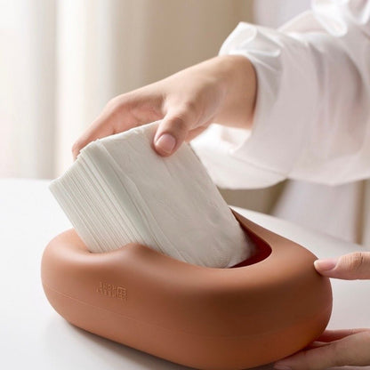 Tissue Box Houder - SoftBox - Siliconen Materiaal - Waterdichte Design