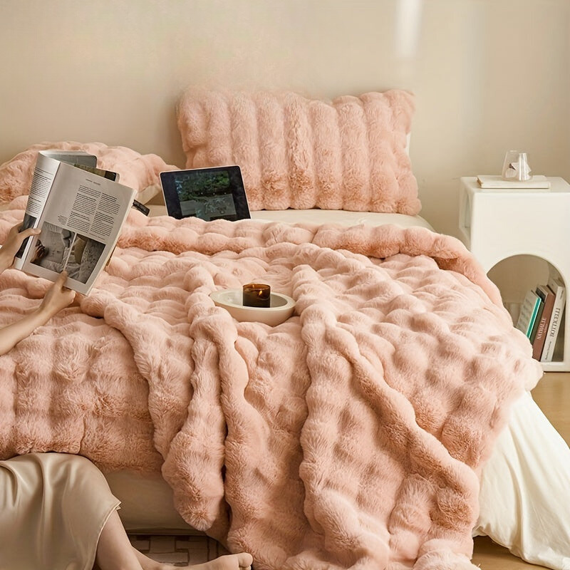 Pluchen Deken - CozyNest - Ultiem Zacht - Warmte voor Alle Seizoenen