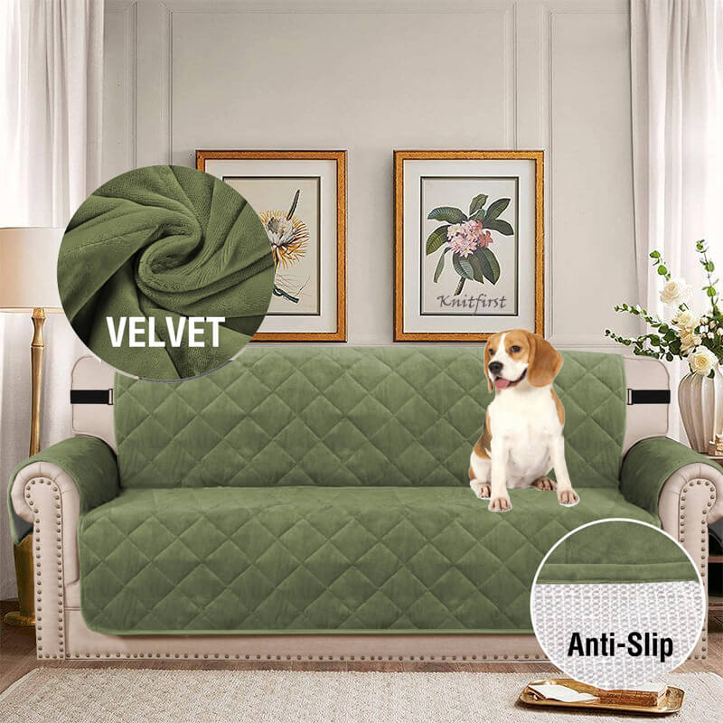 Sofa Cover - VelvetGuard - Anti-Slip Design - Wasbare Protector