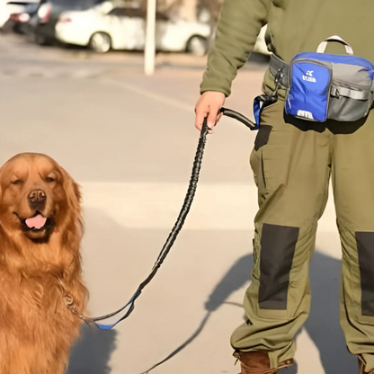 Handsfree Hondenriem - PawEase - Verstelbare Pasvorm - Veilige Opbergruimte
