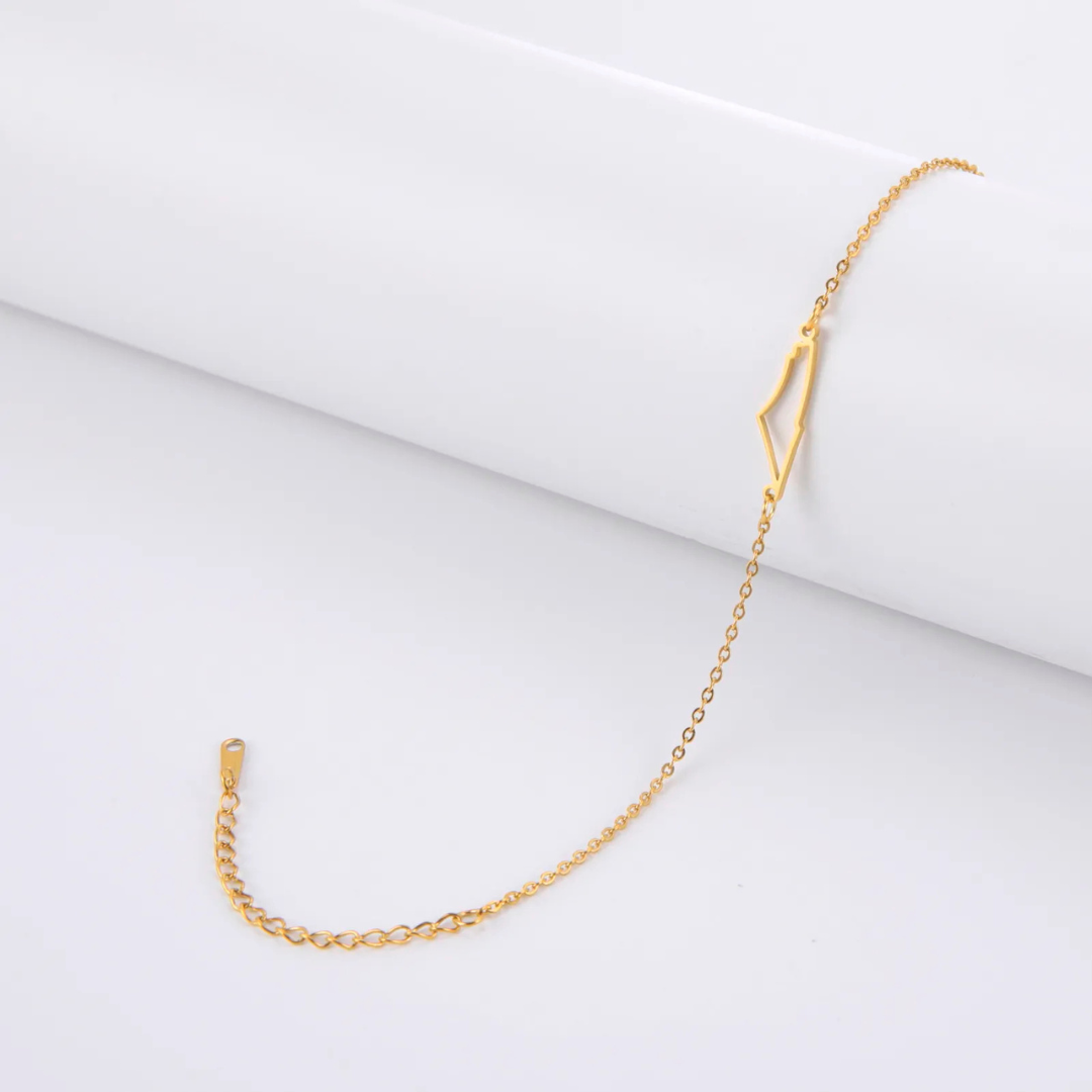 Goud Vergulde Armband - Auriora - Elegante Pols Sieraad - Minimalistisch Cadeau voor Haar