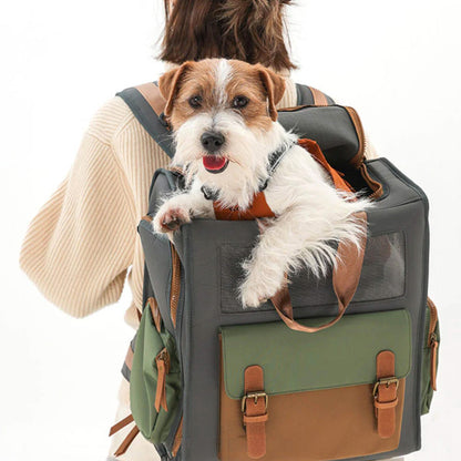 Dierenrugzak - PawLift - Ademend ontwerp - Waterdichte buitenkant