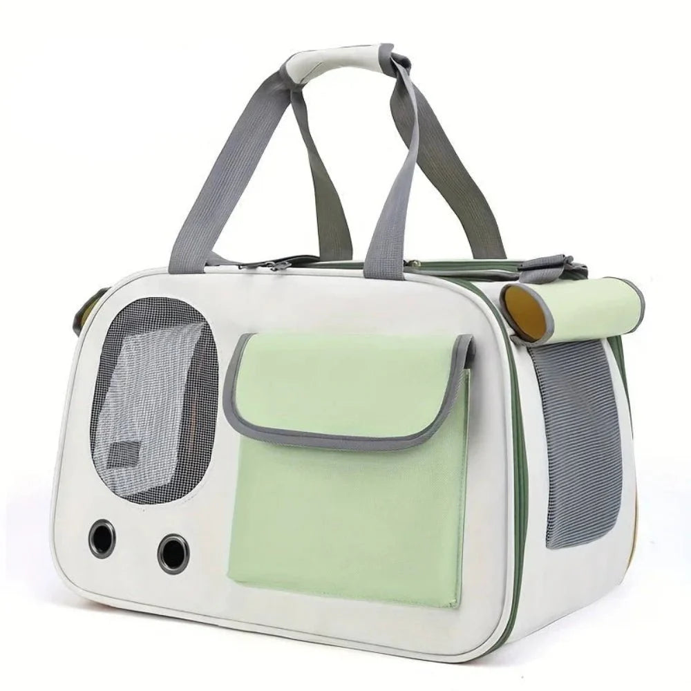 Huisdierdrager - TravelPaws - Draagbaar Ontwerp - Ideaal voor Katten en Honden