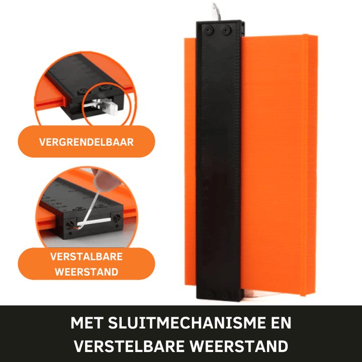 Contour Gauge - ShapeMaster - Precisie Gereedschap - Doe-Het-Zelf Houtbewerking