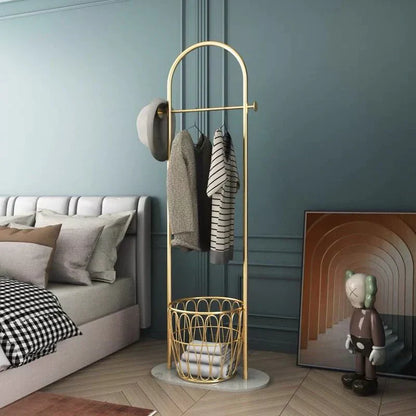 Kledingrek - ModaLine - Metalen Frame - Marmeren Basis