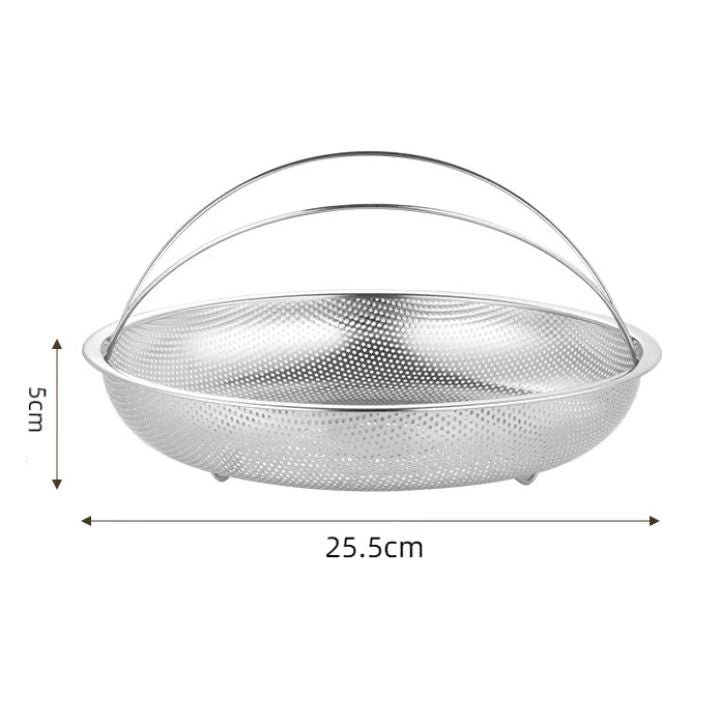 Stoommand - CookMesh - Roestvrijstaal - Inklapbaar Design