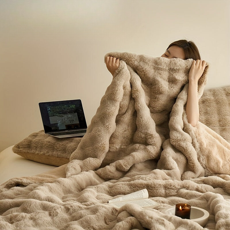 Pluchen Deken - CozyNest - Ultiem Zacht - Warmte voor Alle Seizoenen