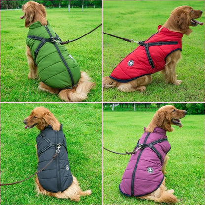 Winterhondenjas - PawGuard - Waterdicht Ontwerp - Warme Fleece Voering