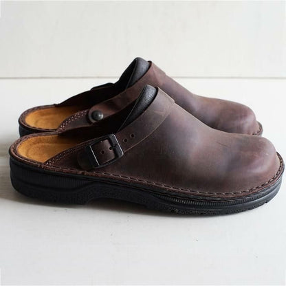 Klompen - ComfortStep - Premium Leer - Slip-On Design