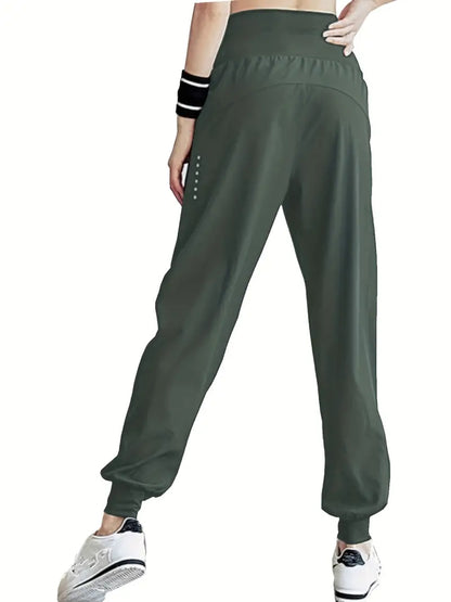 Hardloopbroek - FlexiFit - Hoge Taille - Sneldrogend Sportkleding