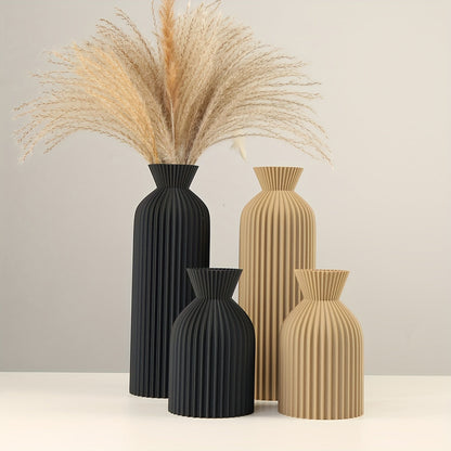 Vaas - BohoStyle - Chic Design - Decoratieve Plastic