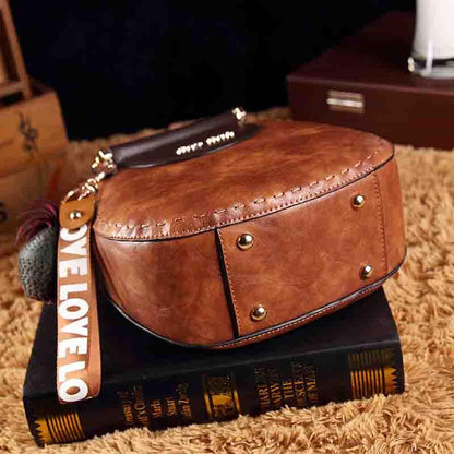 Leren Pouch Tas - Luxora - Compact Ontwerp - Stijlvol en Praktisch