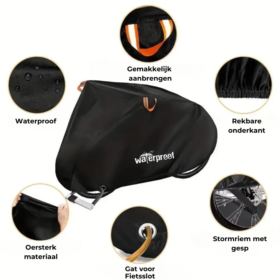Waterdichte Fietshoes - BeschermMeester - Drie-Laagse Bescherming - Ideaal voor Elk Weer