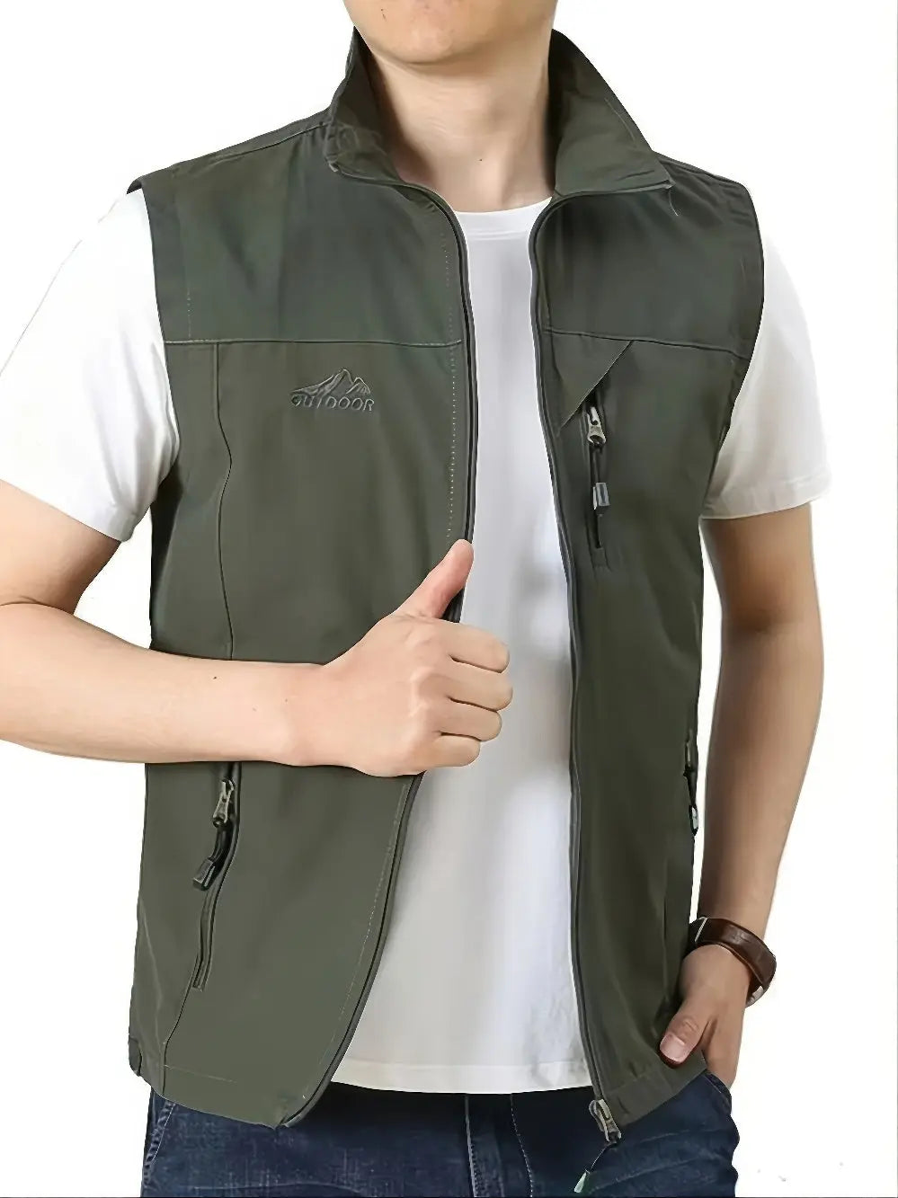 Casual Vest - StyleFlex - Lichtgewicht Ontwerp - Functionele Zakjes